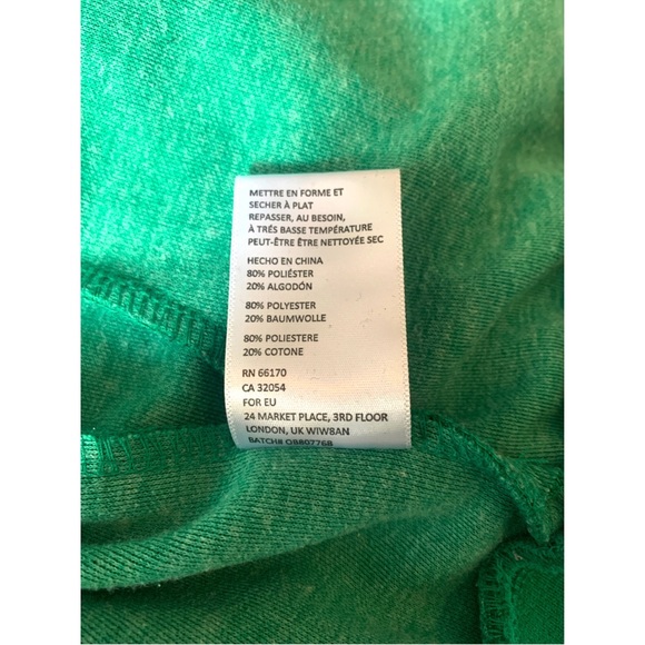 Urban Outfitters Green Retro track jacket with red stripe - Picture 9 of 10